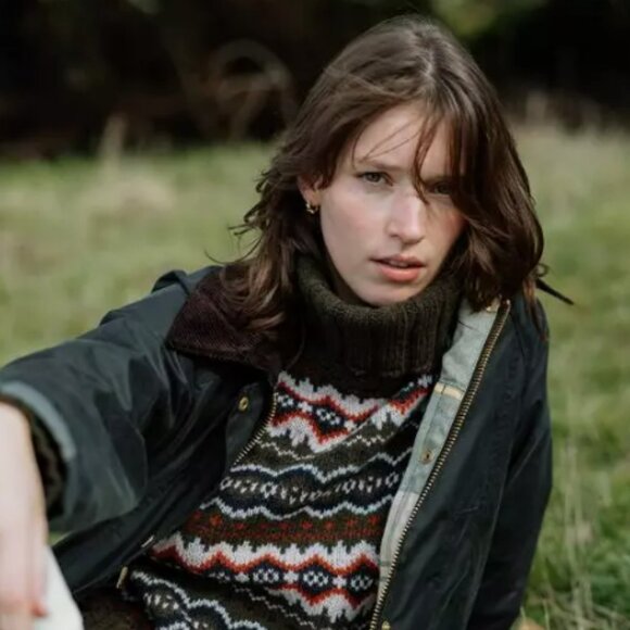 Sage/Ancient ~ Barbour Modern Beadnell Wax Jacket MSRP$498 English Chic - Picture 4 of 16